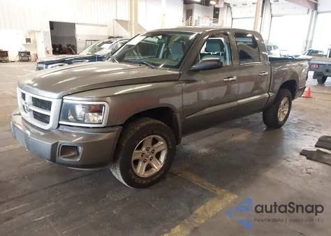 2010 Dodge Dakota Bighorn/Lonestar z USA, uszkodzony, nr VIN 1D7CW3GK6AS139971